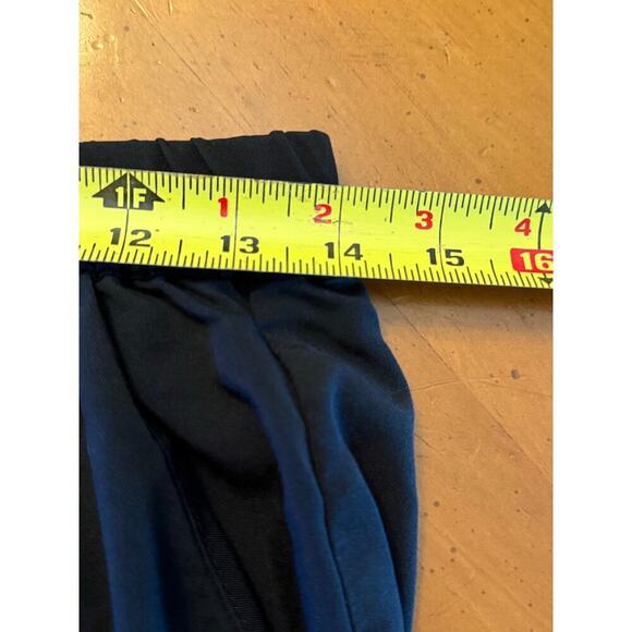 Marine Layer Allison Pant Straight Leg Elastic Waist Ankle Black Size Small - Picture 11 of 12